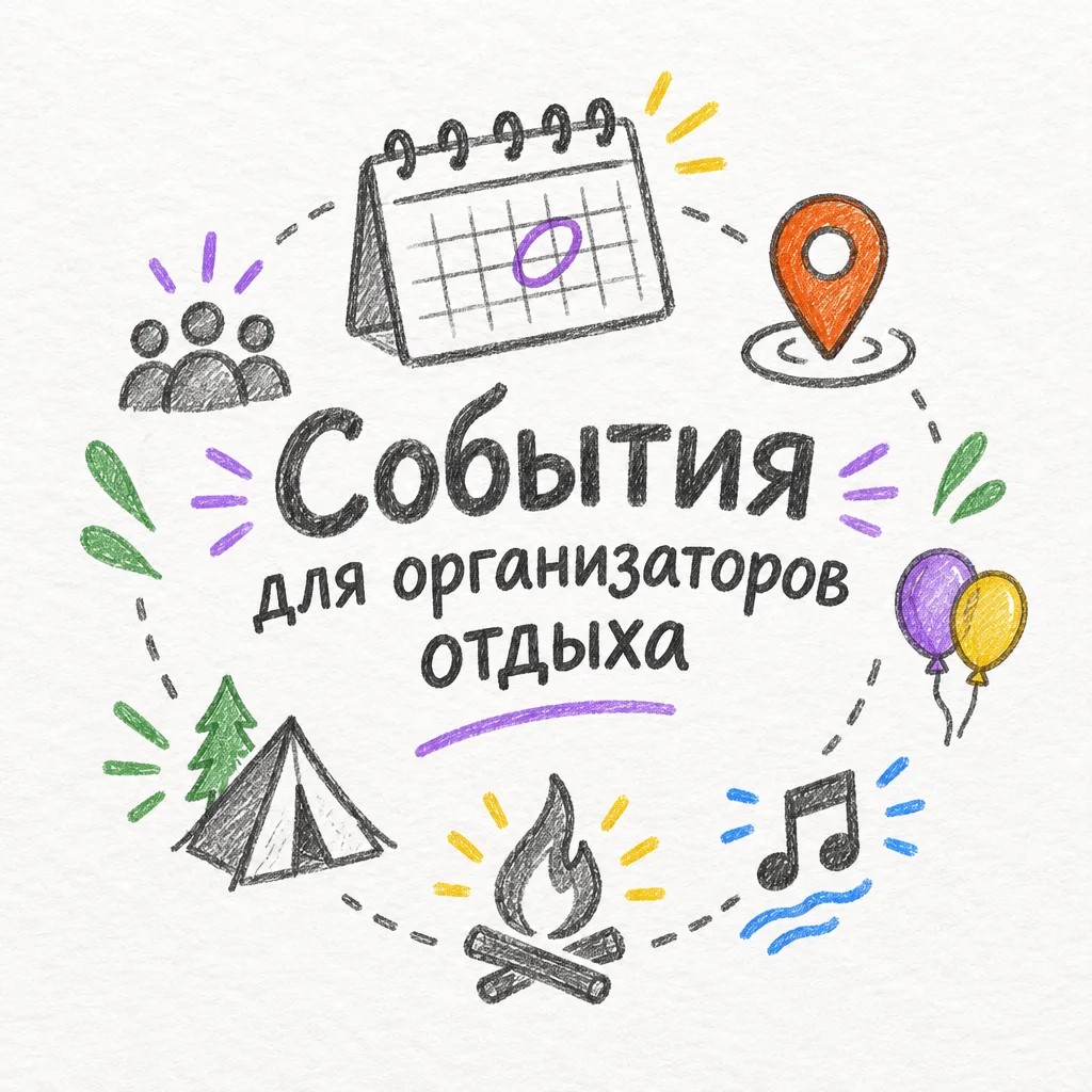 События для организаторов отдыха